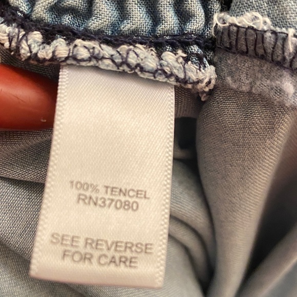 C Est 1946 Blue Ombre Wide-Leg Pants - Picture 8 of 8